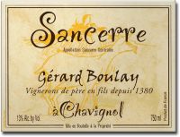 2014 Gerard Boulay, Sancerre Rouge "Oriane"